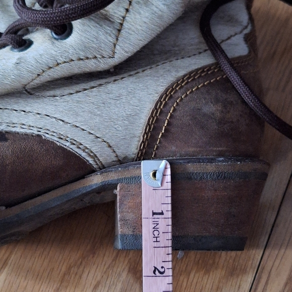 Gold Rush Western Pony Hair Boots 8.5 - Picture 13 of 13